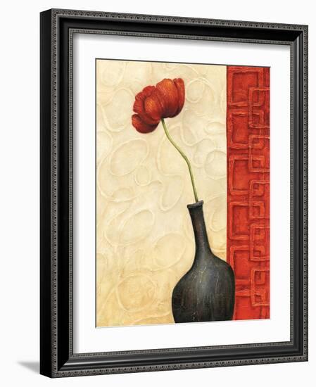 Rouge II-Delphine Corbin-Framed Art Print