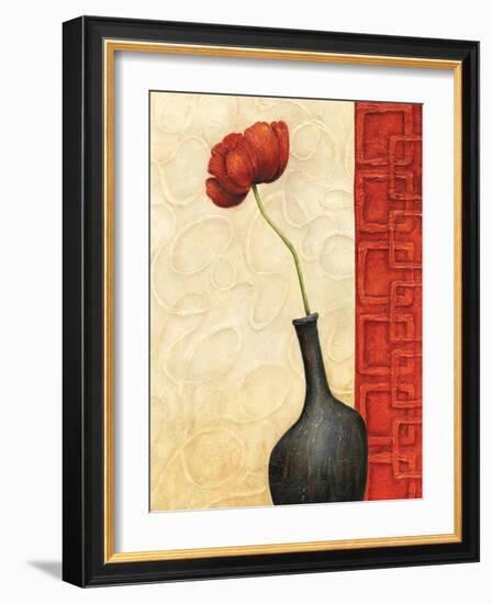 Rouge II-Delphine Corbin-Framed Art Print