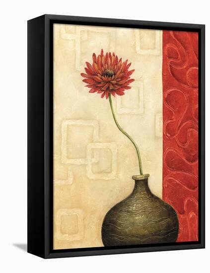 Rouge IV-Delphine Corbin-Framed Stretched Canvas