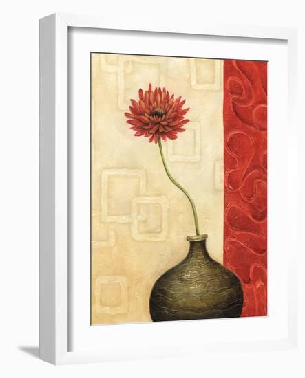 Rouge IV-Delphine Corbin-Framed Art Print