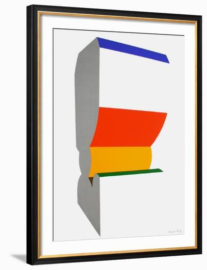 Rouge orange-Guy De Rougemont-Framed Serigraph