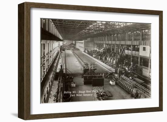 Rouge Steel Plant, Ford-null-Framed Art Print