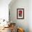 Rouge-Wassily Kandinsky-Framed Premium Giclee Print displayed on a wall