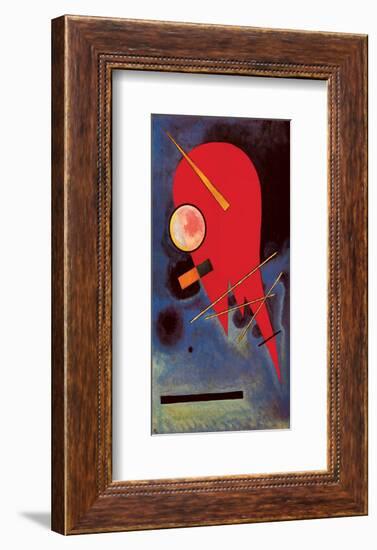 Rouge-Wassily Kandinsky-Framed Premium Giclee Print