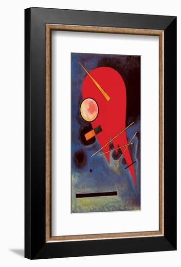 Rouge-Wassily Kandinsky-Framed Premium Giclee Print