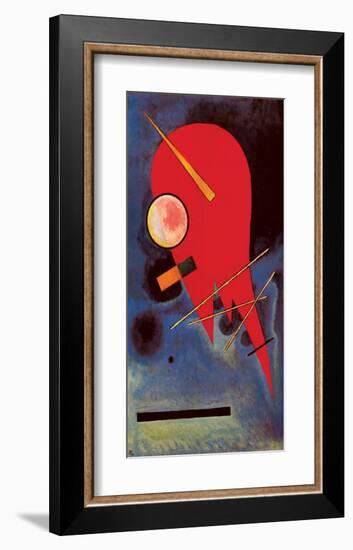 Rouge-Wassily Kandinsky-Framed Premium Giclee Print