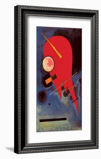 Rouge-Wassily Kandinsky-Framed Premium Giclee Print