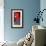 Rouge-Wassily Kandinsky-Framed Premium Giclee Print displayed on a wall