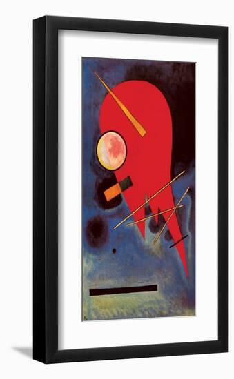 Rouge-Wassily Kandinsky-Framed Premium Giclee Print