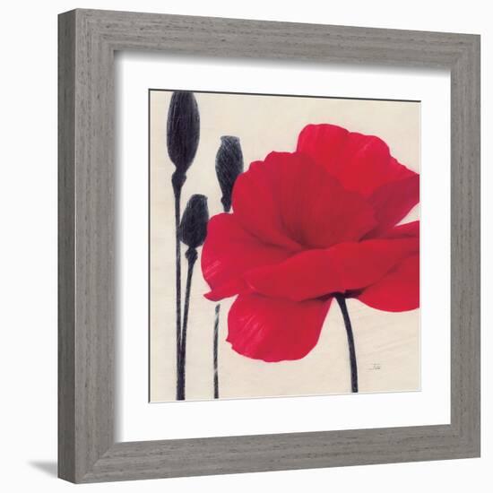 Rouge-Ivo-Framed Art Print