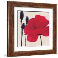 Rouge-Ivo-Framed Art Print