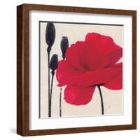 Rouge-Ivo-Framed Art Print