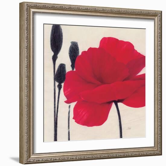 Rouge-Ivo-Framed Art Print