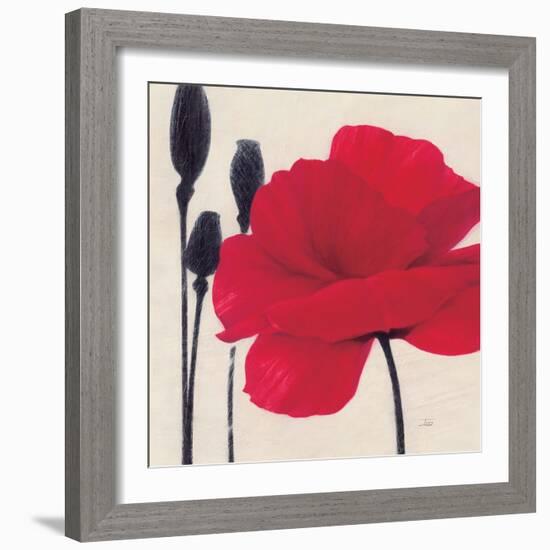 Rouge-Ivo-Framed Art Print