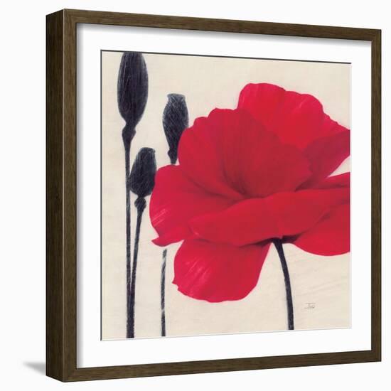 Rouge-Ivo-Framed Art Print