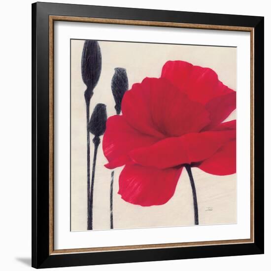 Rouge-Ivo-Framed Art Print