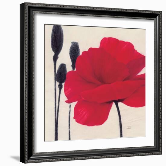 Rouge-Ivo-Framed Art Print