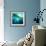 Rough Colored Ocean Wave Breaking down at Sunset Time-Willyam Bradberry-Framed Photographic Print displayed on a wall