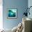 Rough Colored Ocean Wave Breaking down at Sunset Time-Willyam Bradberry-Framed Photographic Print displayed on a wall