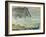 Rough Sea at Etretat, 1883-Claude Monet-Framed Giclee Print