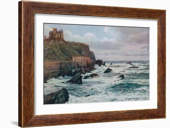 Rough Sea, Ilfracombe-Alfred Robert Quinton-Framed Giclee Print