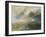 Rough Sea with Wreckage-J. M. W. Turner-Framed Giclee Print