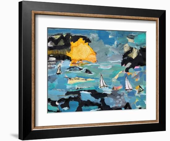 Rough Sea-Per Anders-Framed Art Print