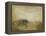 Rough Sea-J. M. W. Turner-Framed Premier Image Canvas