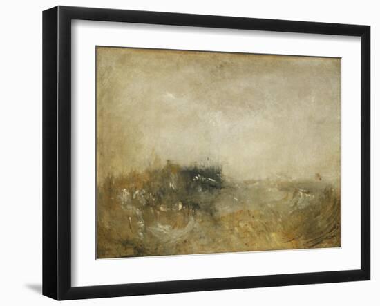 Rough Sea-J. M. W. Turner-Framed Giclee Print