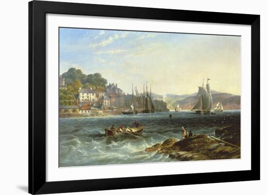 Rough Seas-James Wilson Carmichael-Framed Giclee Print