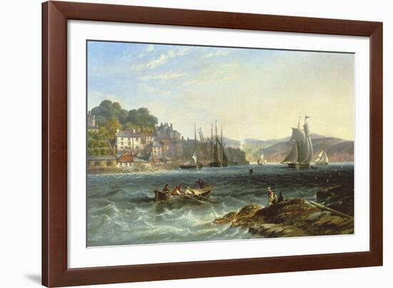 Rough Seas-James Wilson Carmichael-Framed Giclee Print