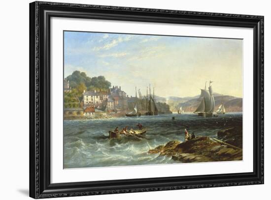 Rough Seas-James Wilson Carmichael-Framed Giclee Print