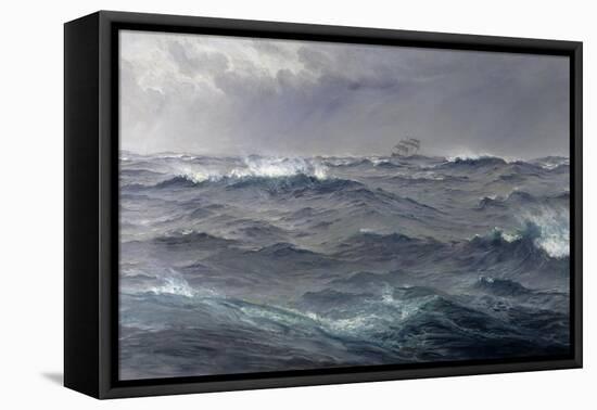 Rough Weather in the Mediterranean-Henry Moore-Framed Premier Image Canvas