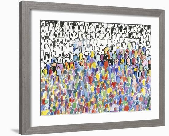 Roughly Two-Thirds-Diana Ong-Framed Giclee Print