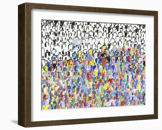 Roughly Two-Thirds-Diana Ong-Framed Giclee Print