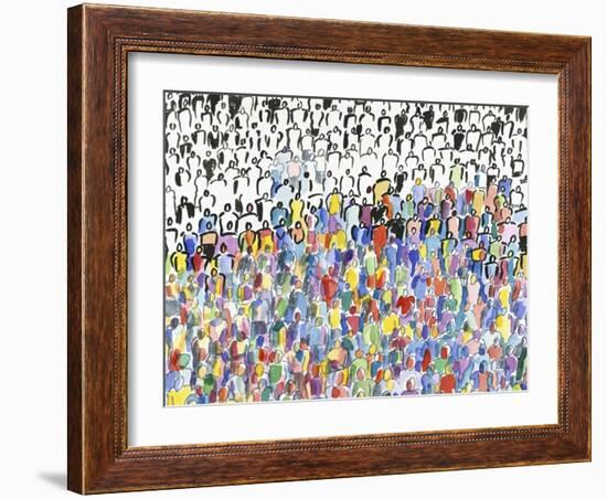 Roughly Two-Thirds-Diana Ong-Framed Giclee Print