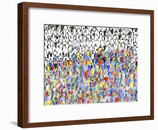 Roughly Two-Thirds-Diana Ong-Framed Giclee Print