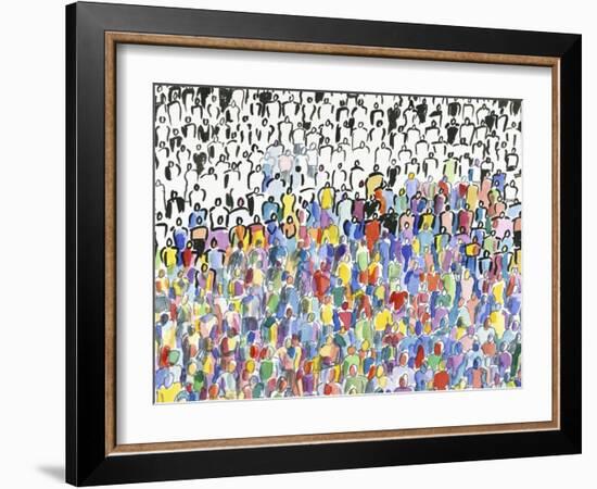 Roughly Two-Thirds-Diana Ong-Framed Giclee Print