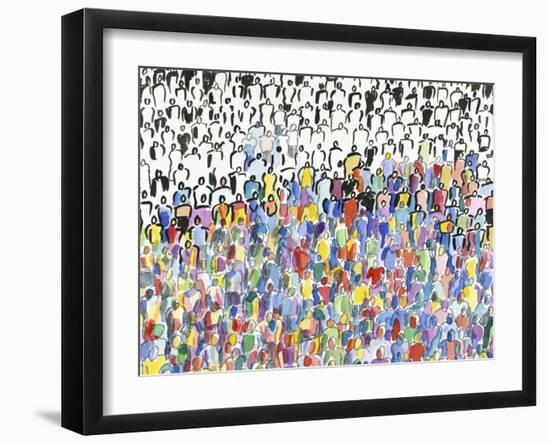 Roughly Two-Thirds-Diana Ong-Framed Giclee Print