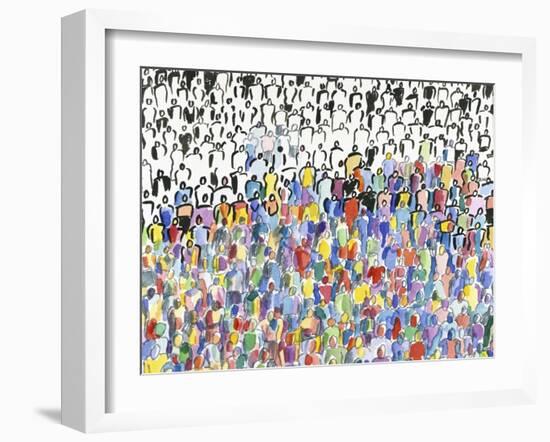 Roughly Two-Thirds-Diana Ong-Framed Giclee Print