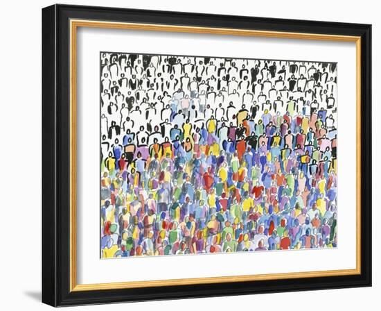 Roughly Two-Thirds-Diana Ong-Framed Giclee Print