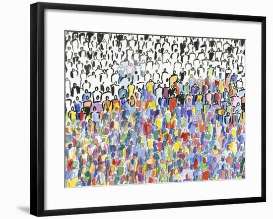 Roughly Two-Thirds-Diana Ong-Framed Premium Giclee Print