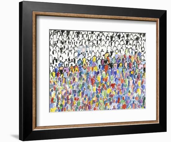 Roughly Two-Thirds-Diana Ong-Framed Giclee Print