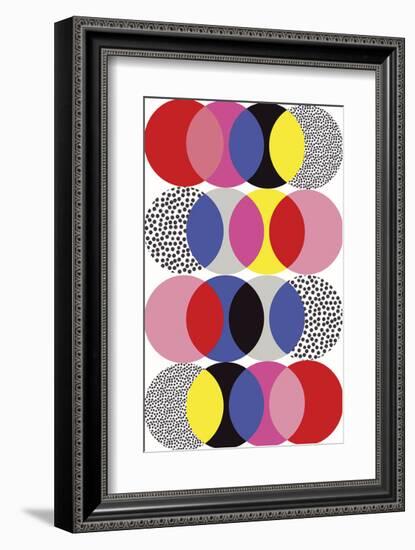 Roulette Tangle-Sophie Ledesma-Framed Giclee Print