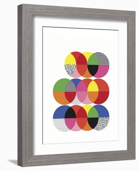 Roulette Twist-Sophie Ledesma-Framed Giclee Print