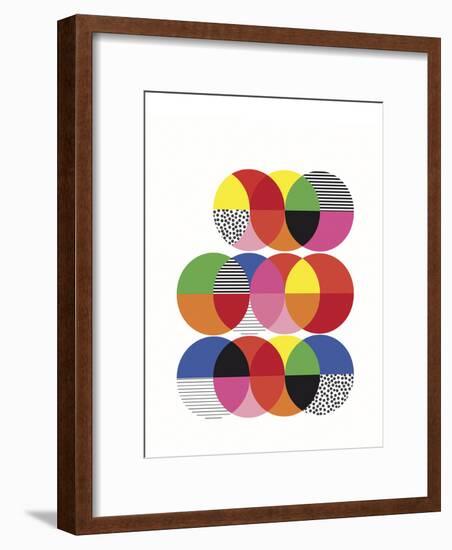 Roulette Twist-Sophie Ledesma-Framed Giclee Print