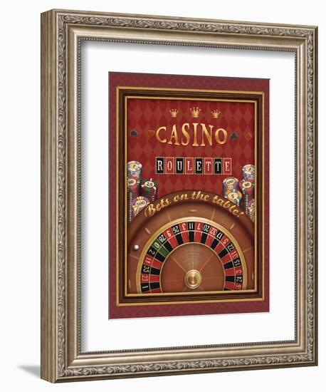 Roulette-Daphne Brissonnet-Framed Art Print