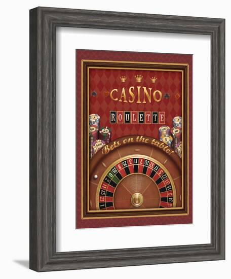 Roulette-Daphne Brissonnet-Framed Art Print