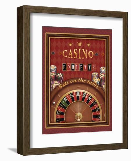 Roulette-Daphne Brissonnet-Framed Art Print