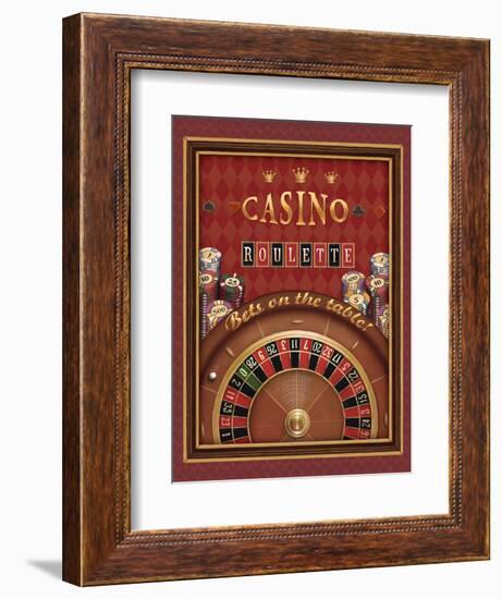 Roulette-Daphne Brissonnet-Framed Art Print